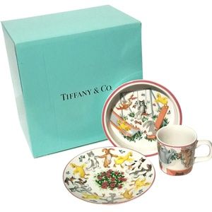 Tiffany & Co 3-pc Child's Dish Set
